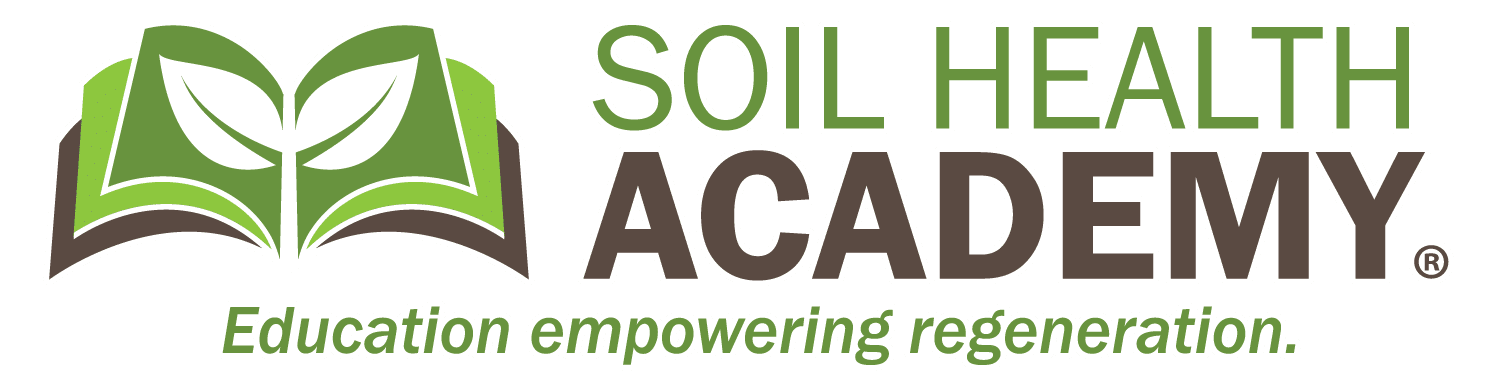 Soil Health Academy logo white