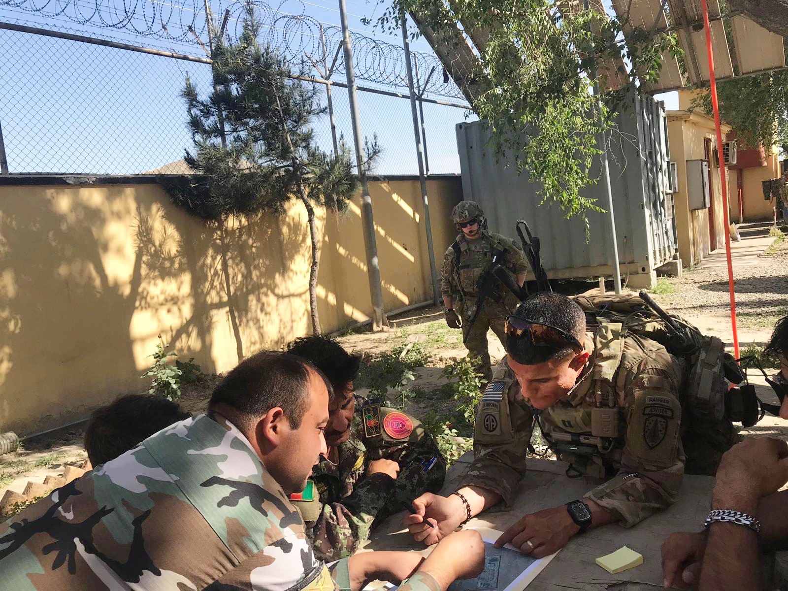 Making plans in Afghanistan