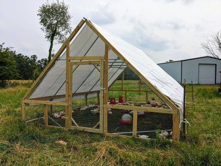 Movable chicken house