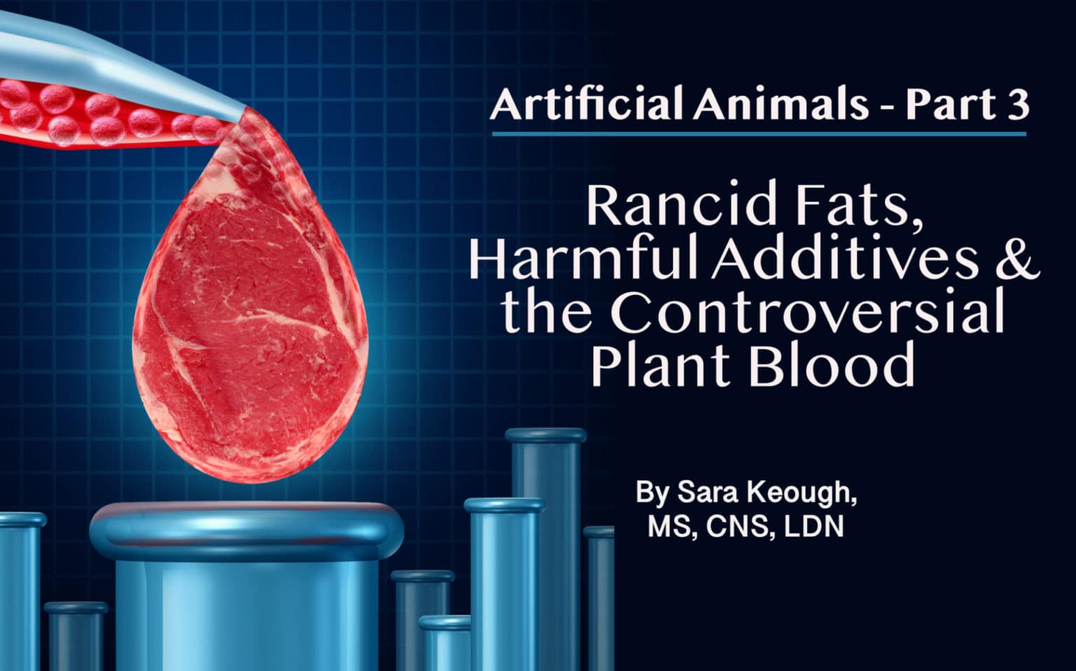 Artificial Animals – Part 3: Rancid Fats, Harmful Additives, & the Controversial Plant Blood