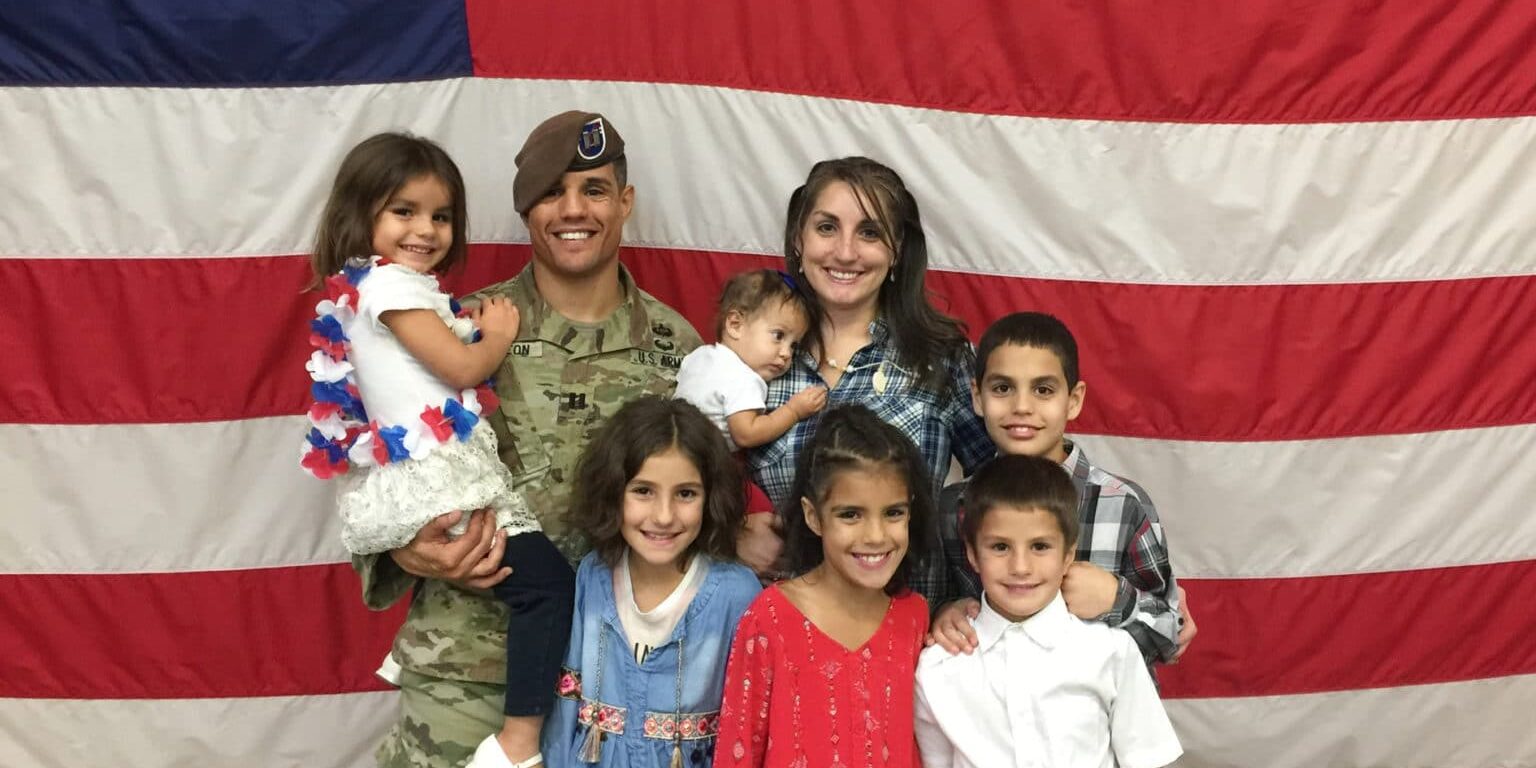 Gilberto DeLeon and his Family